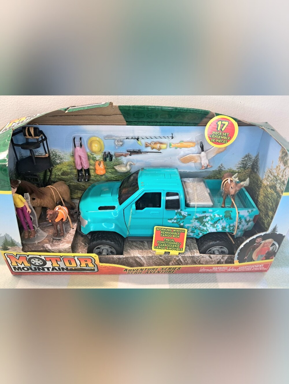Paradise Kids Motor Mountain Adventure Series 17 Piece Hunting Set - Picture 2 of 13